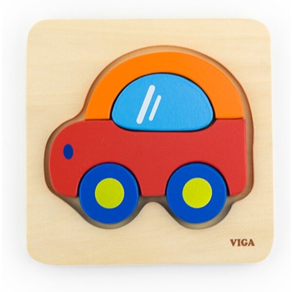 Mini puzzle cu diferite forme “Automobil”