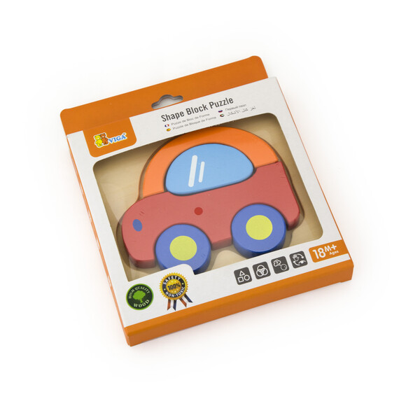 Mini puzzle cu diferite forme “Automobil”