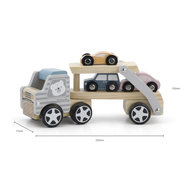 Mașină din lemn „Transport auto”
