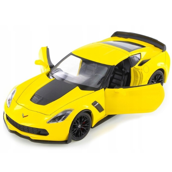 Mașina de colecție CHEVROLET COREVETTE 1:24 Welly