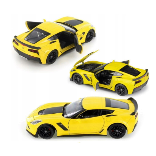 Mașina de colecție CHEVROLET COREVETTE 1:24 Welly