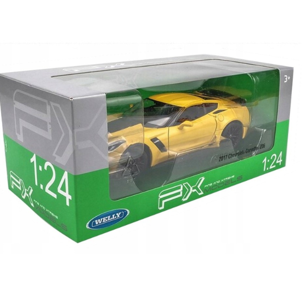 Mașina de colecție CHEVROLET COREVETTE 1:24 Welly