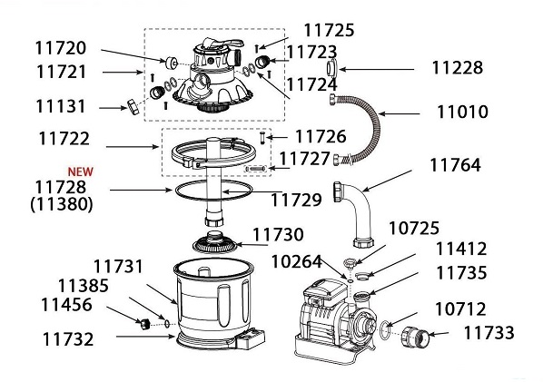 Clamp with Screws for 10in Sand Filter Pumps