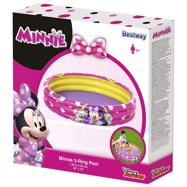 Bazin Gonflabil Minnie Mouse 122x25cm, 140L, 2+