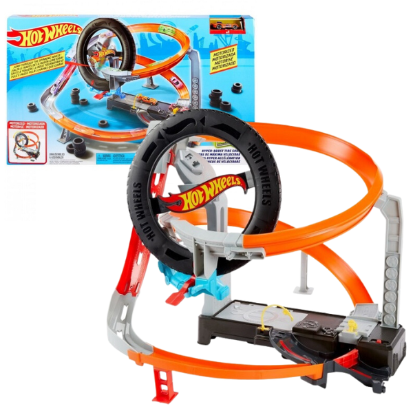 Cumpara  Jucarii pentru băieți - Hot Wheels Set Hyper-Boost Tire..