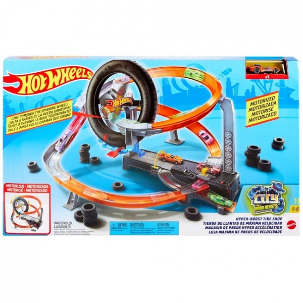 Hot Wheels Set Hyper-Boost Tire