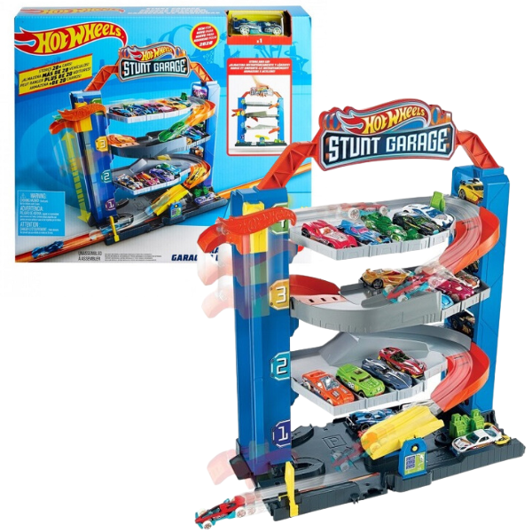 Hot Wheels Garaj auto cu patru etaje
