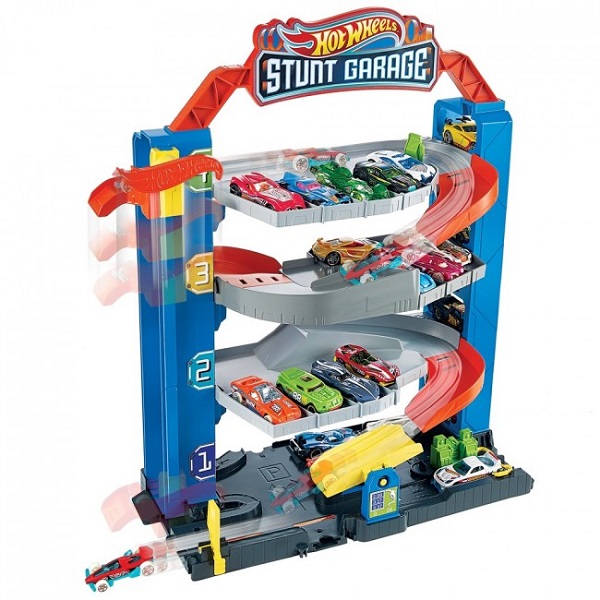 Hot Wheels Garaj auto cu patru etaje
