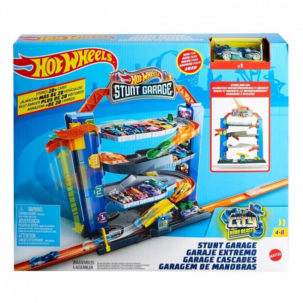 Hot Wheels Garaj auto cu patru etaje
