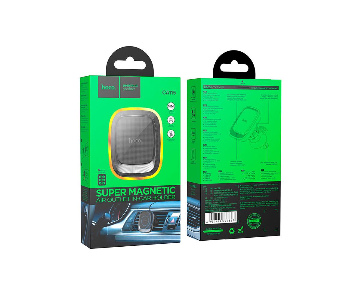 Cumpara  Suporturi pentru telefon - Hoco suport cu magnet CA115..