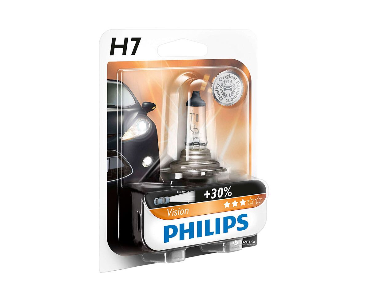Philips Blister H7 12V 55W + %30 12972PR