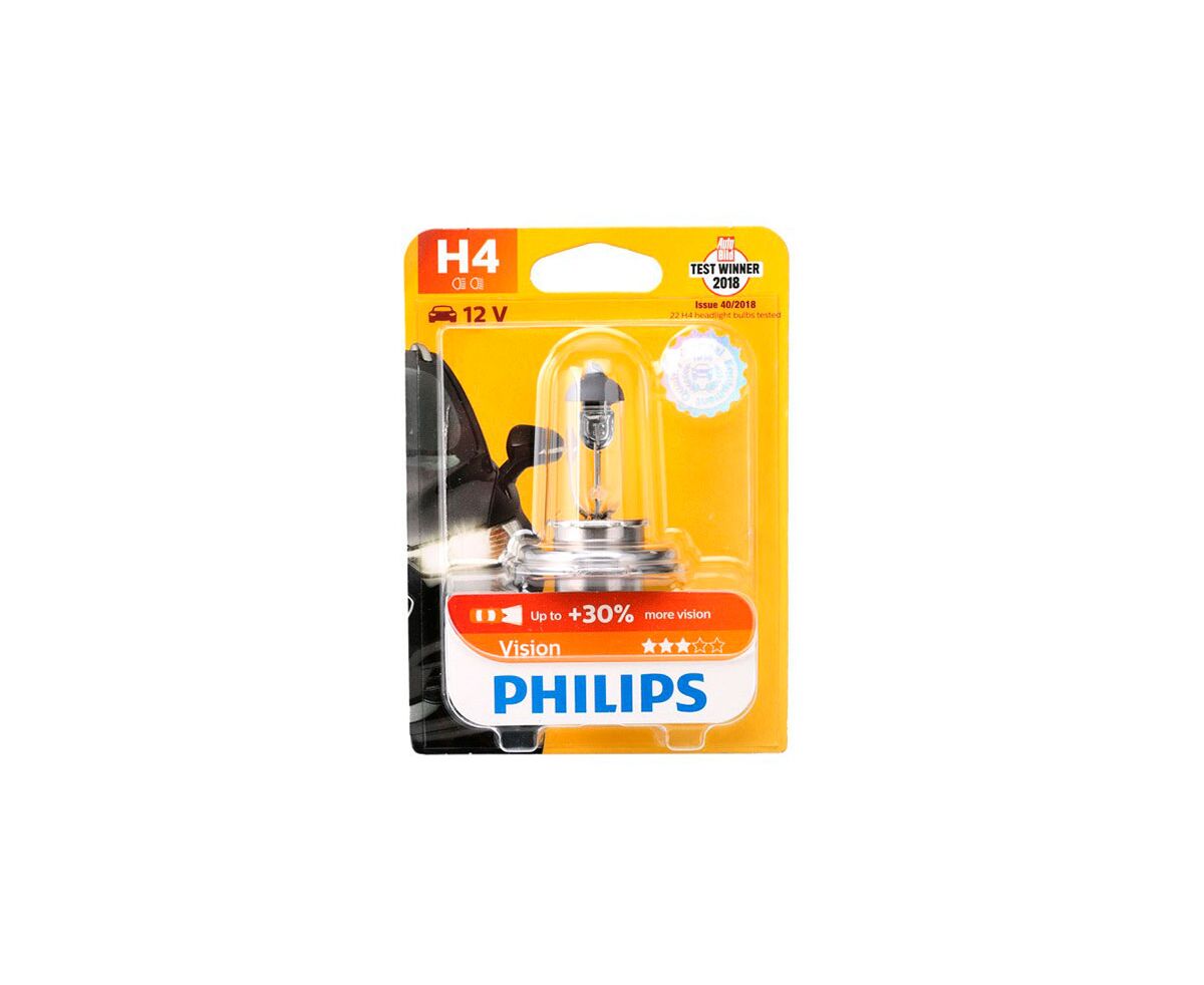 Philips Blister H4 12V 60/55W + %30 MORE 12342PR