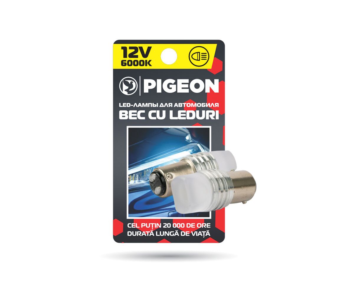 Lampa auto P21/5W 5LED ALBA 2 buc.