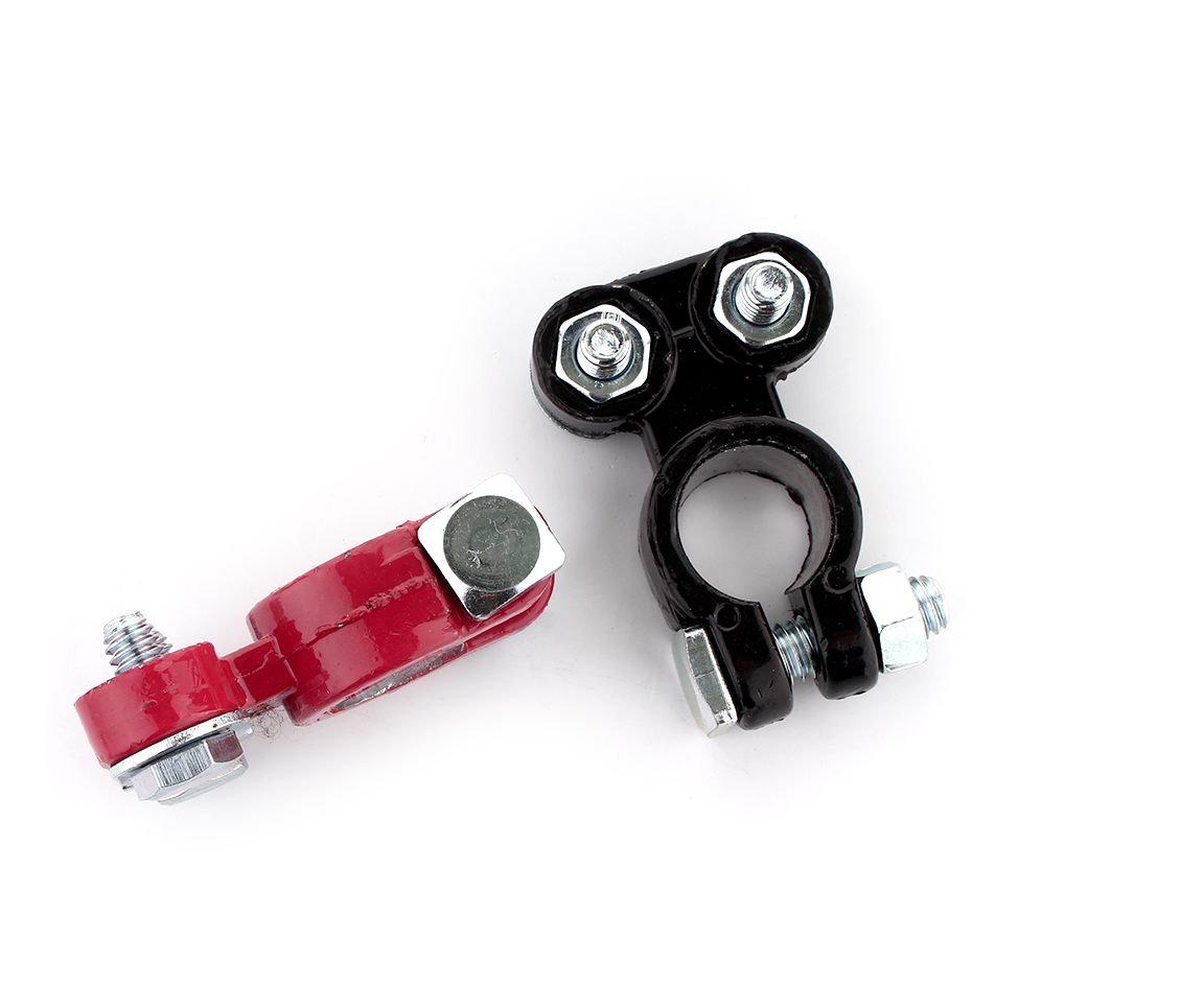 Cleme pentru acumulator colorate