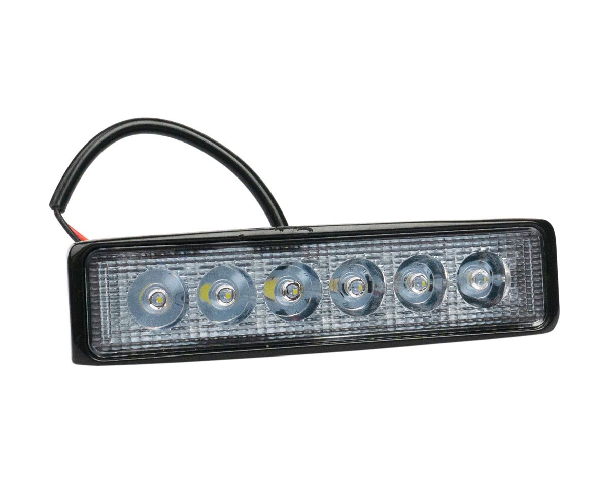 Противотуманки PR-23 6 LED узкие (1 шт)
