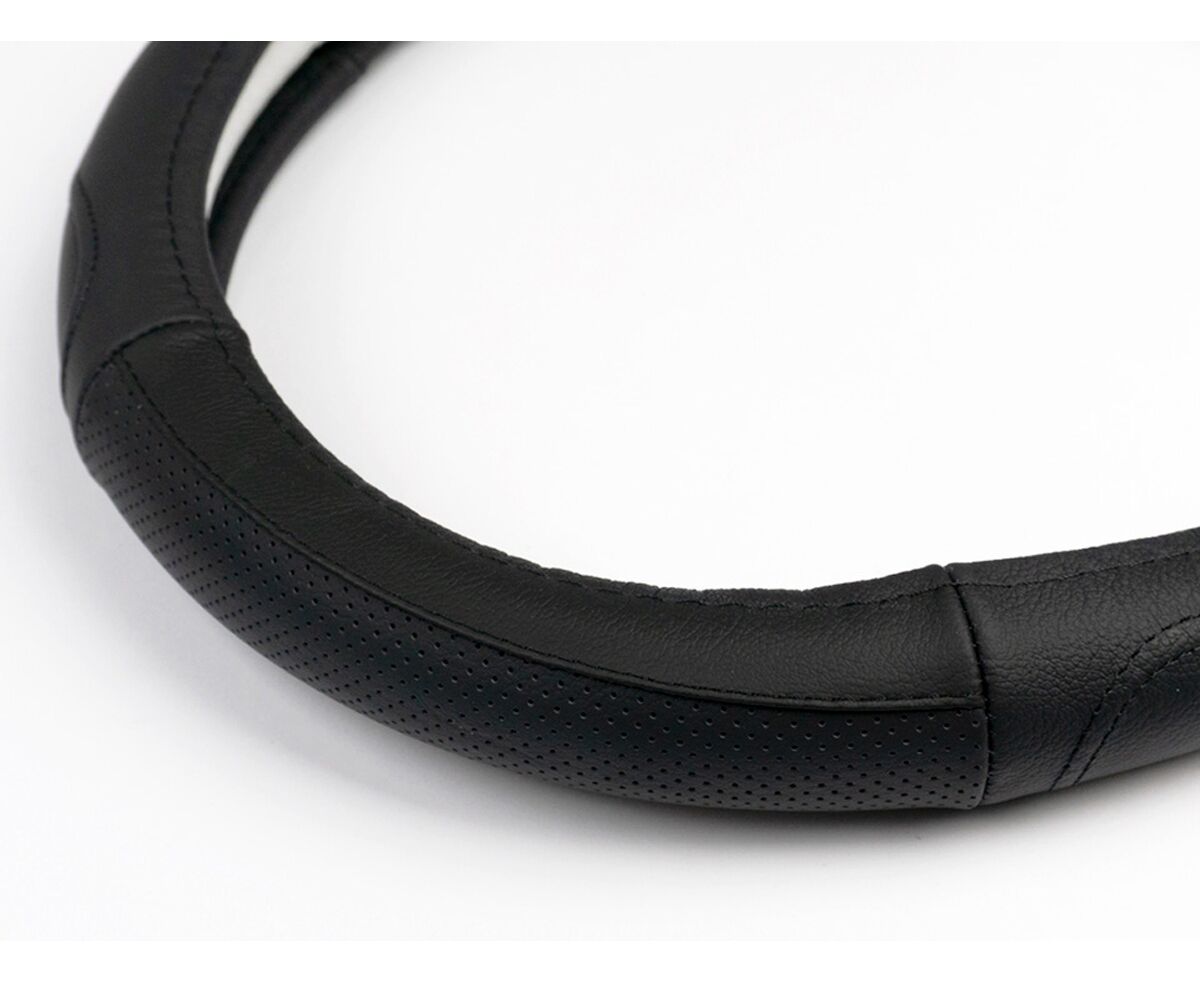 Husa pentru volan din piele naturala L