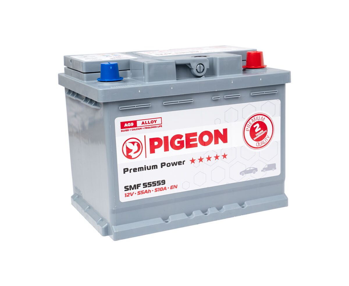 PIGEON SMF 55559 12V 55Ah 510A