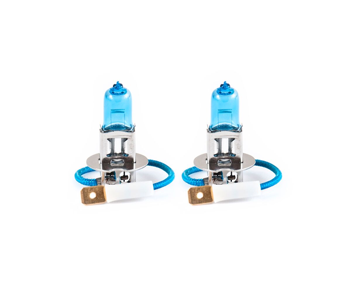 Solar H3 12V 55W PK22s StarBlue 4200K, SET 2 шт.