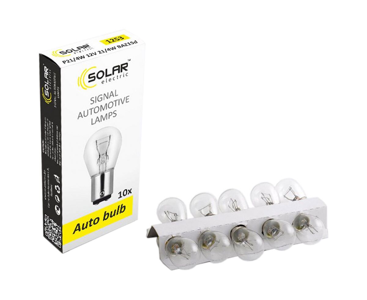 Купить  Лампы - Solar P21/4W 12V 21/4W BAZ15d..