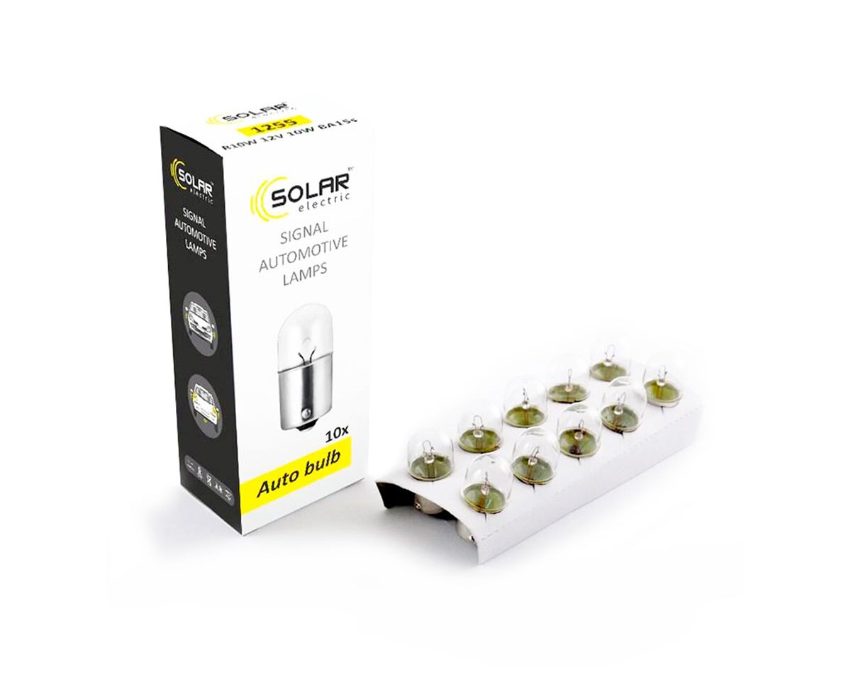 Купить  Лампы - Solar R10W 12V 10W BA15s..