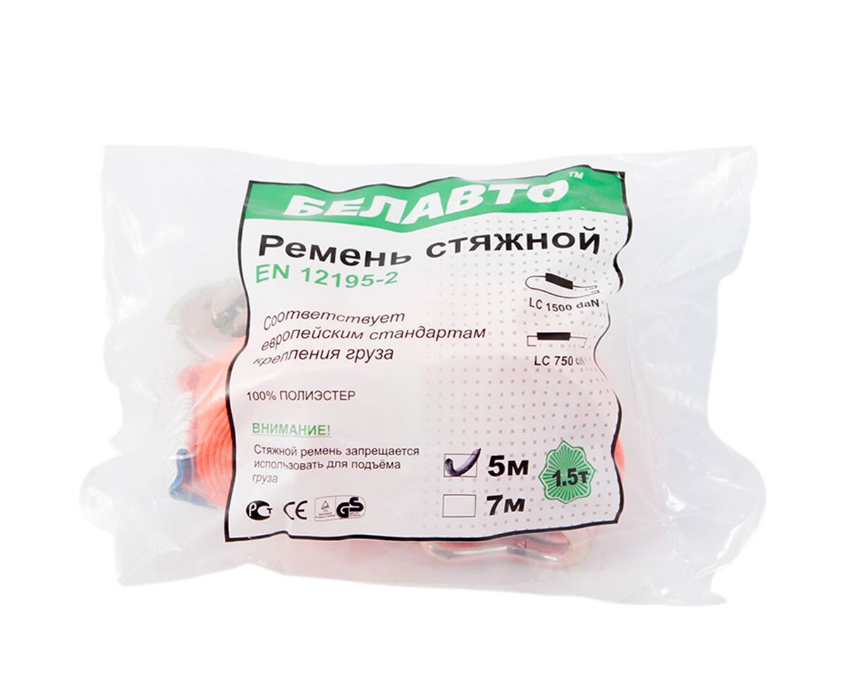 Funie pentru fixarea marfei 1,5т 5м BELAUTO