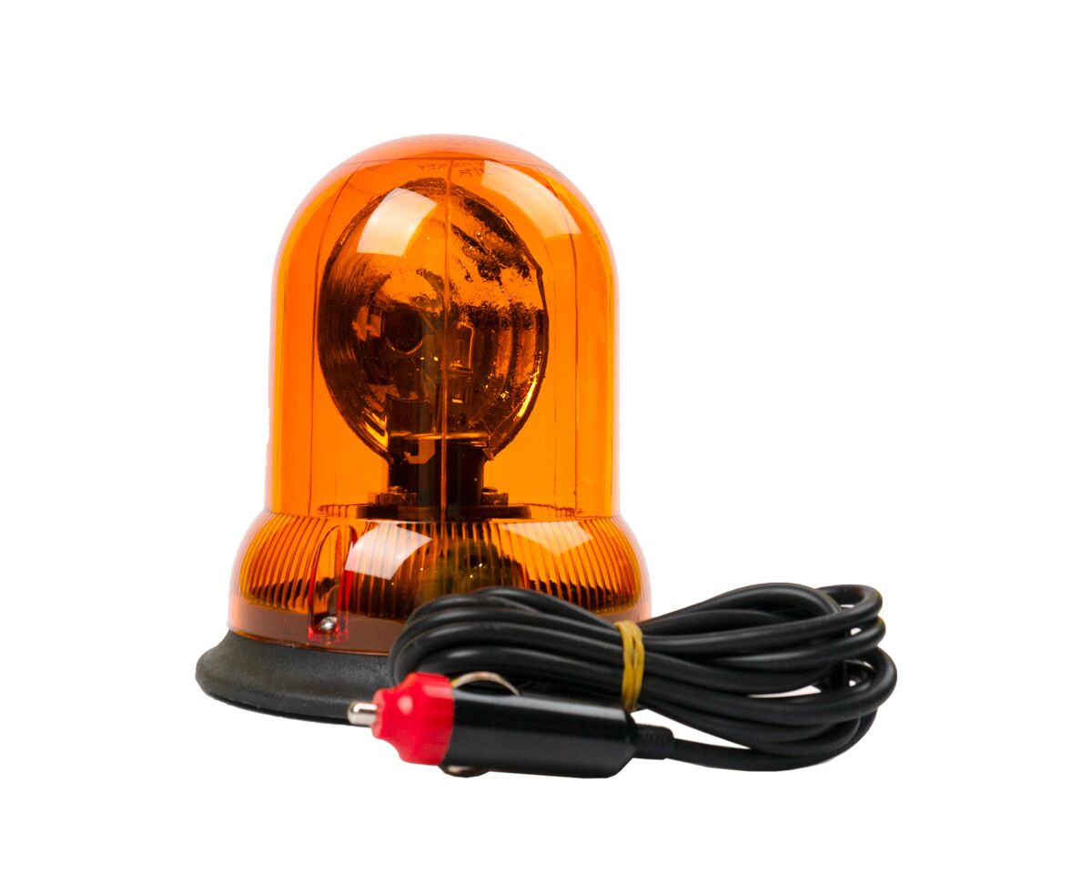 Мигалка маячок желтая 24 V