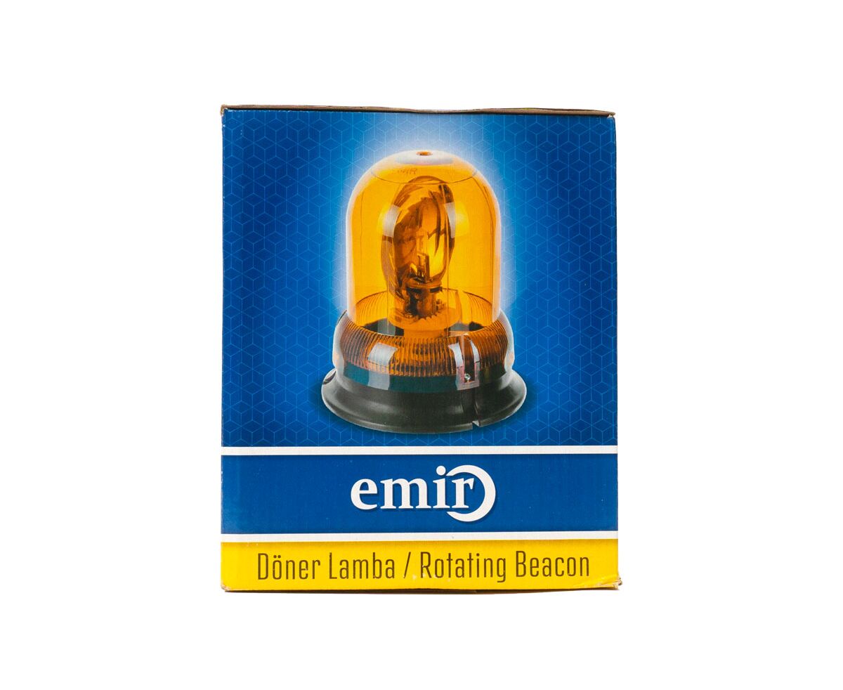 Мигалка маячок желтая 24 V