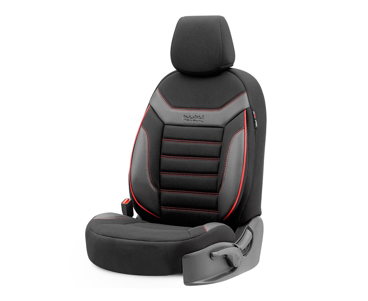 Купить  Чехлы на сиденья и накидки - Чехлы на сиденья OTOM INDIVIDUAL 2+1 черный с..