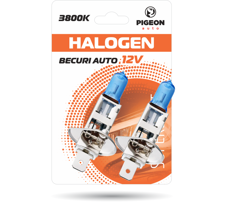 Lampa auto H1 2 buc. albastru