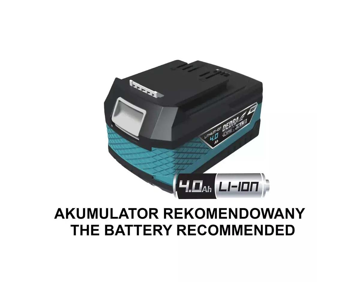 DEDRA Ciocan rotopercutor cu acumulator 18V