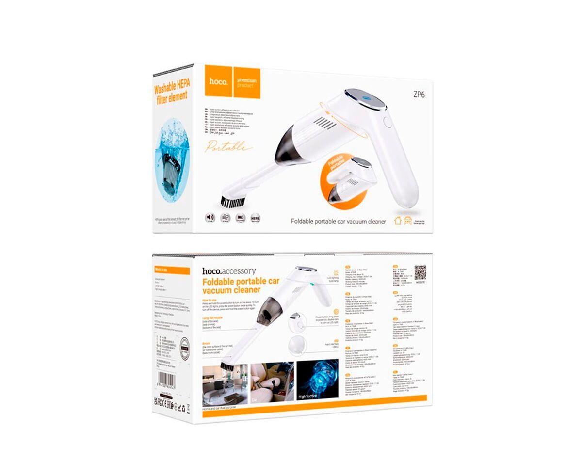 Hoco Aspirator auto ZP6