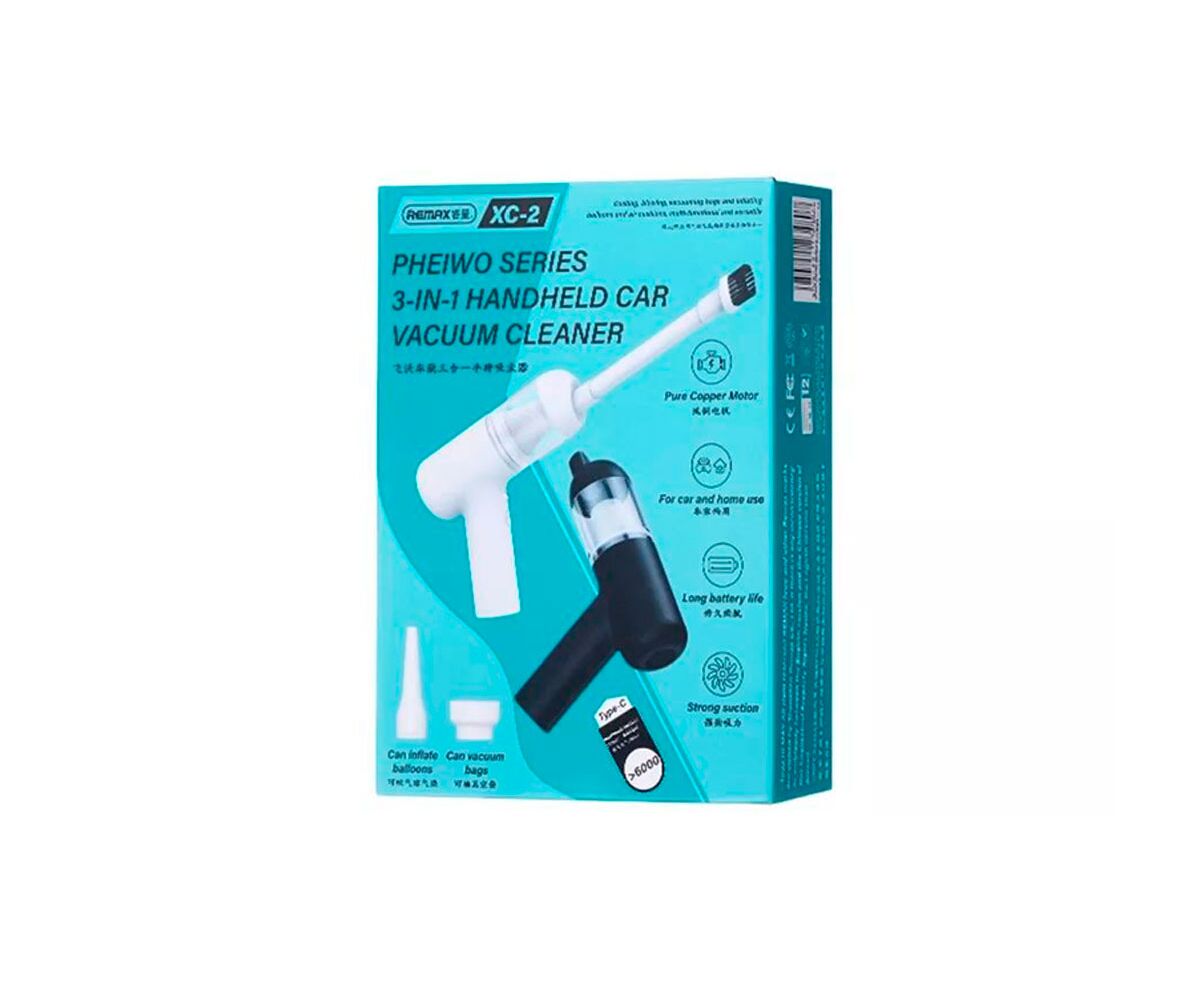 Remax пылесос автомобильный Pheiwo XC-2
