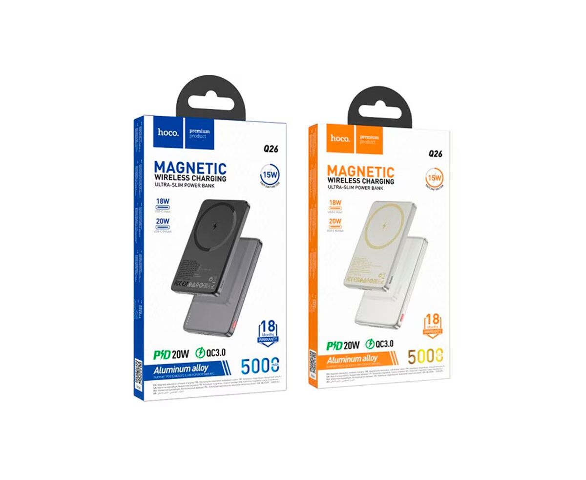 Hoco PowerBank magnetic design apple 5000mAh Q26