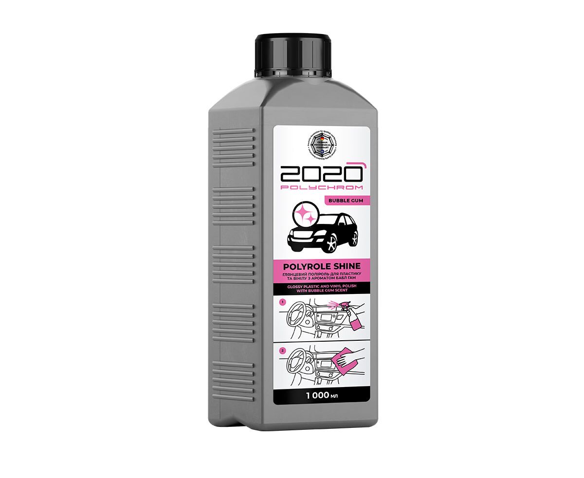 2020 Polish pentru Vinil și Plastic "POLYROLE SHINE" BUBBLE GUM, 1 L