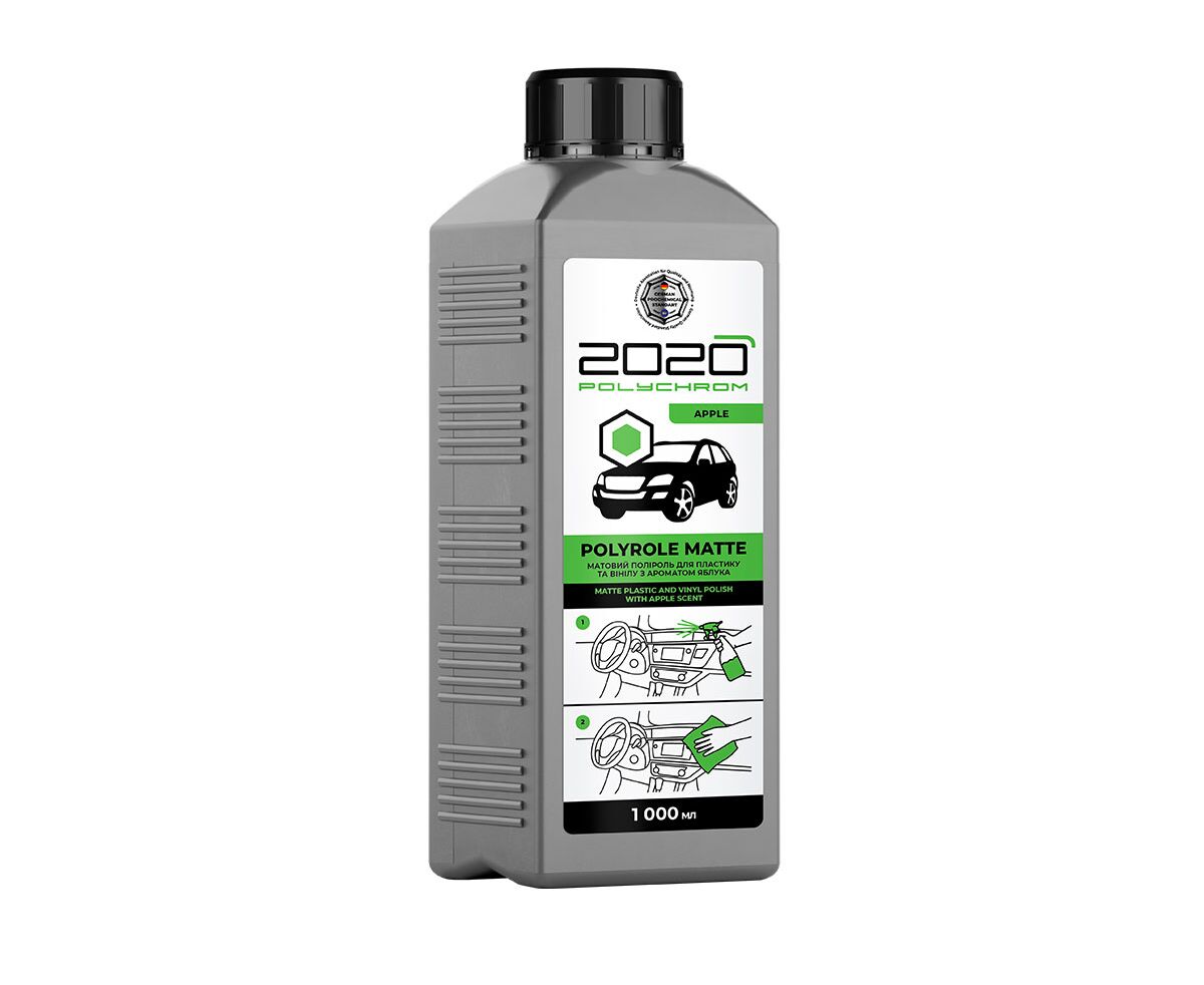Polychrom 2020 Polish pentru Vinil și Plastic "POLYROLE MATTE" APPLE, 1 L
