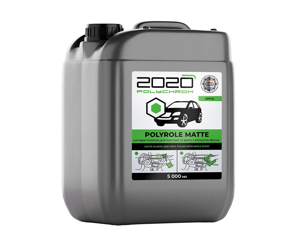 2020 Polish pentru Vinil și Plastic "POLYROLE MATTE" APPLE, 5 L
