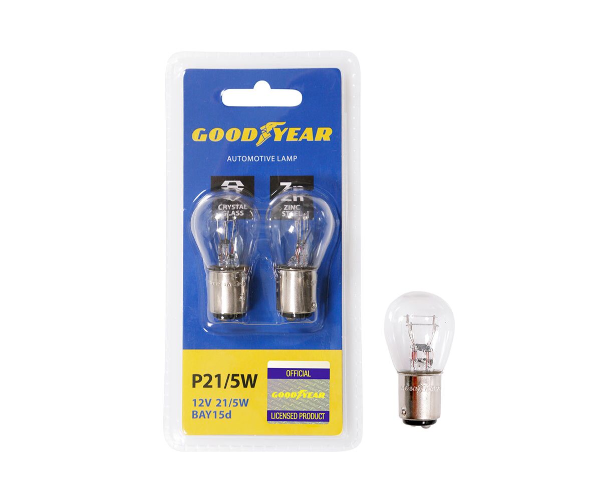 Lampa auto GoodYear 12V P21/5W - 2 buc.