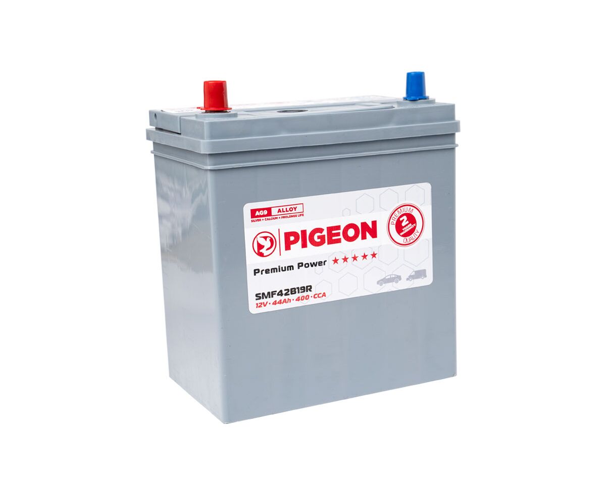 PIGEON SMFL(-;+) 44B19R 12V 44Ah 400A
