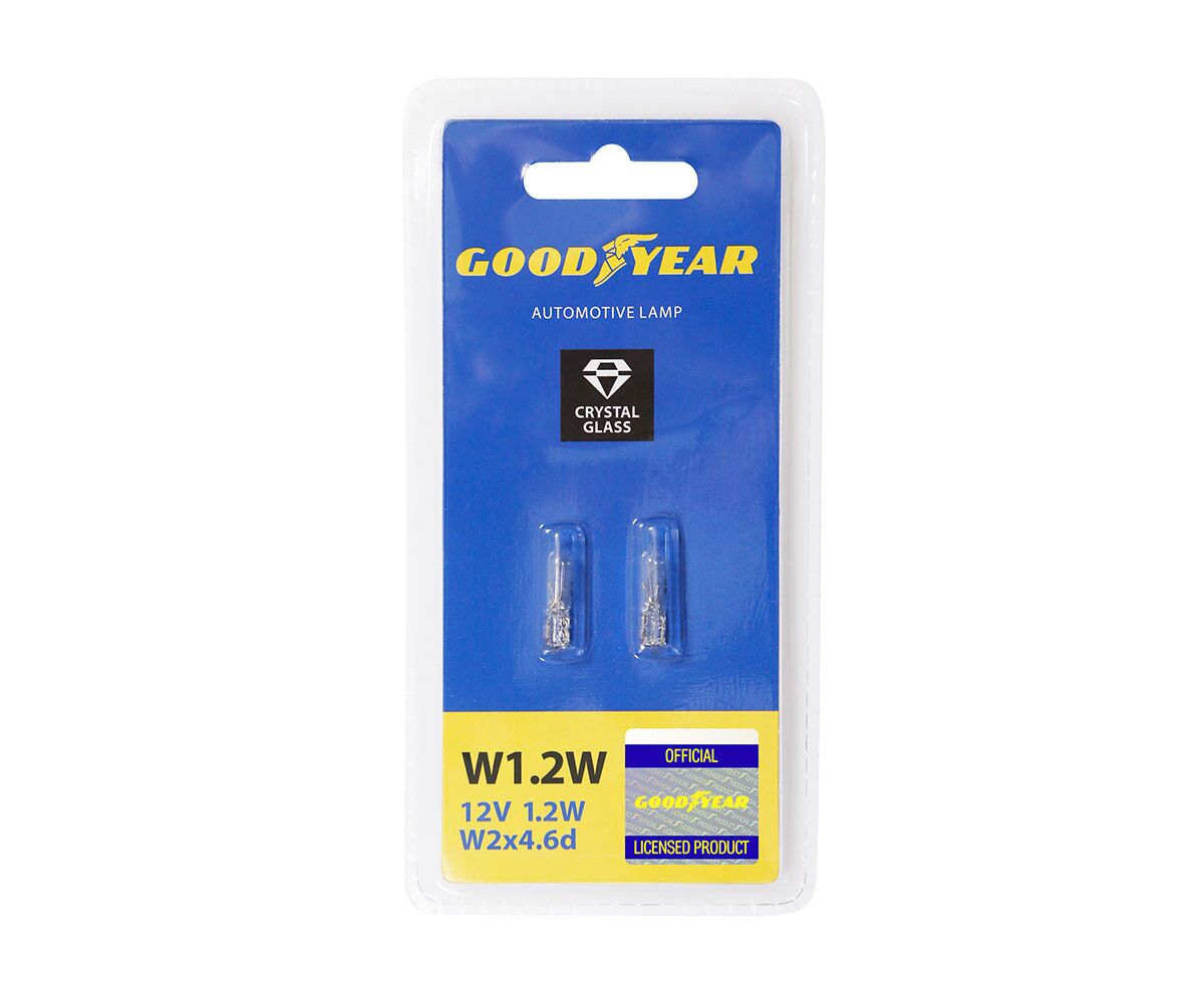 Lampă auto GoodYear 12V W1.2W - 2 buc.