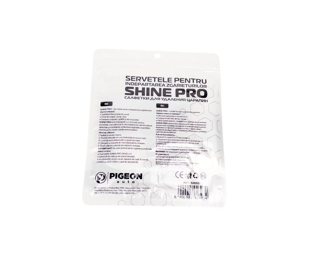 Șervețele pentru îndepărtarea zgârieturilor Shine Pro