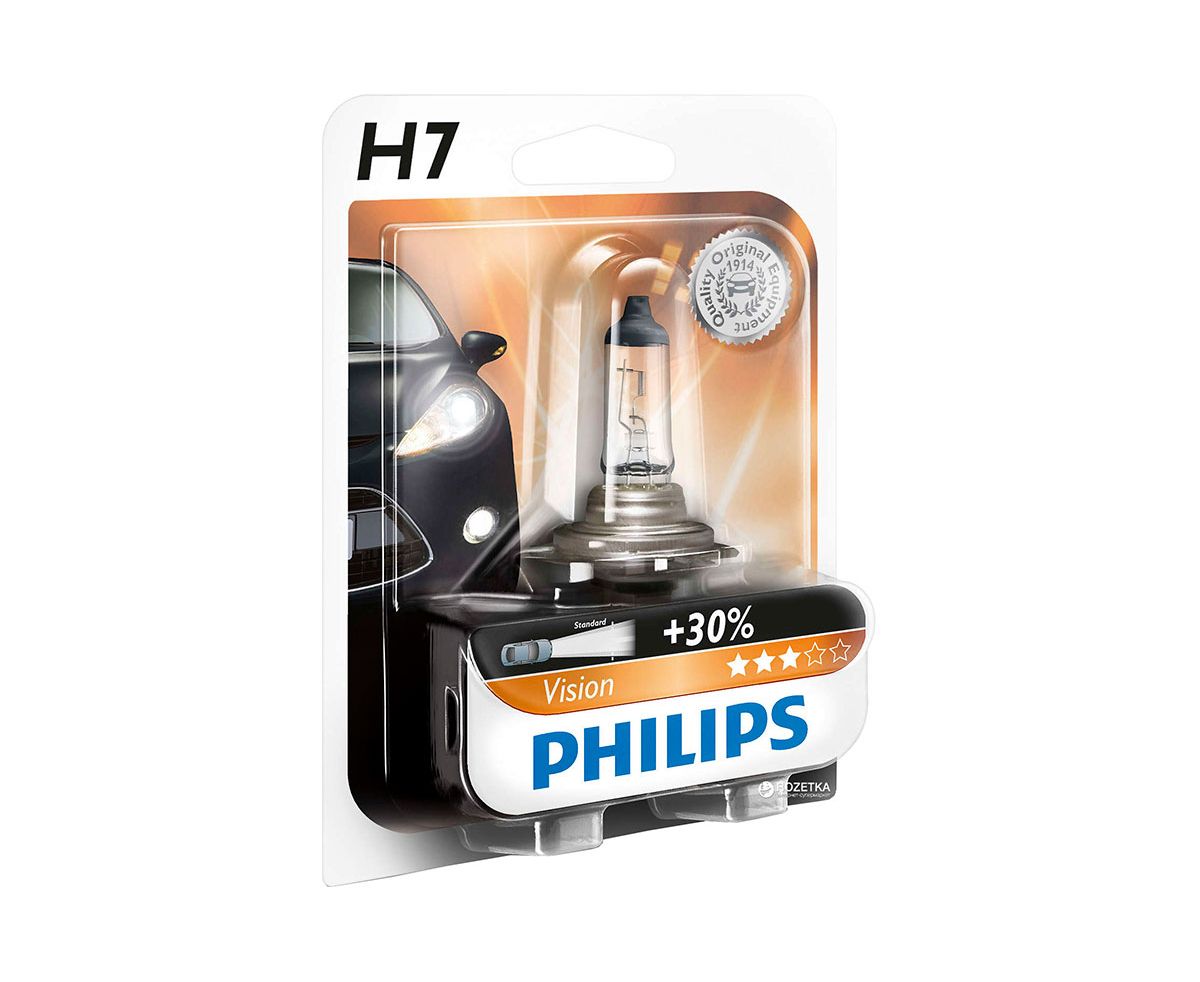 Philips Blister H7 12V 55W + %30 12..