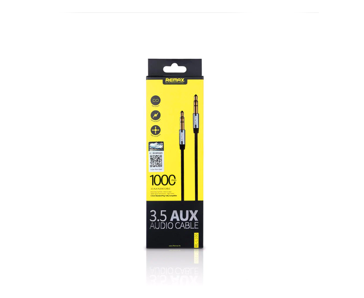 Cumpara  Fire și cabluri - Remax 3.5 AUX audio cable RL-L100..