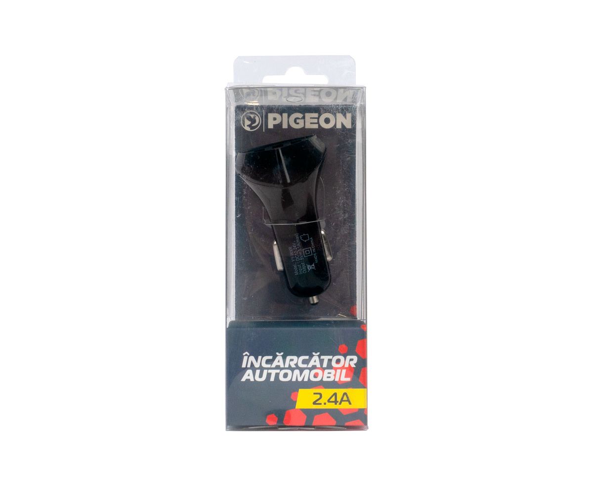 Cumpara  Încărcătoare auto - Зарядное устр.-прикуриватель U-02 3USB Pigeon..