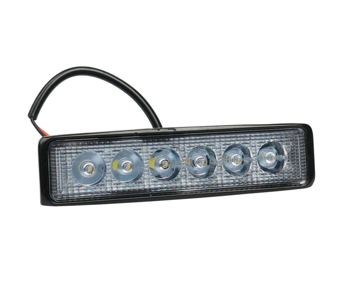 Противотуманки PR-23 6 LED узкие (1 шт)..