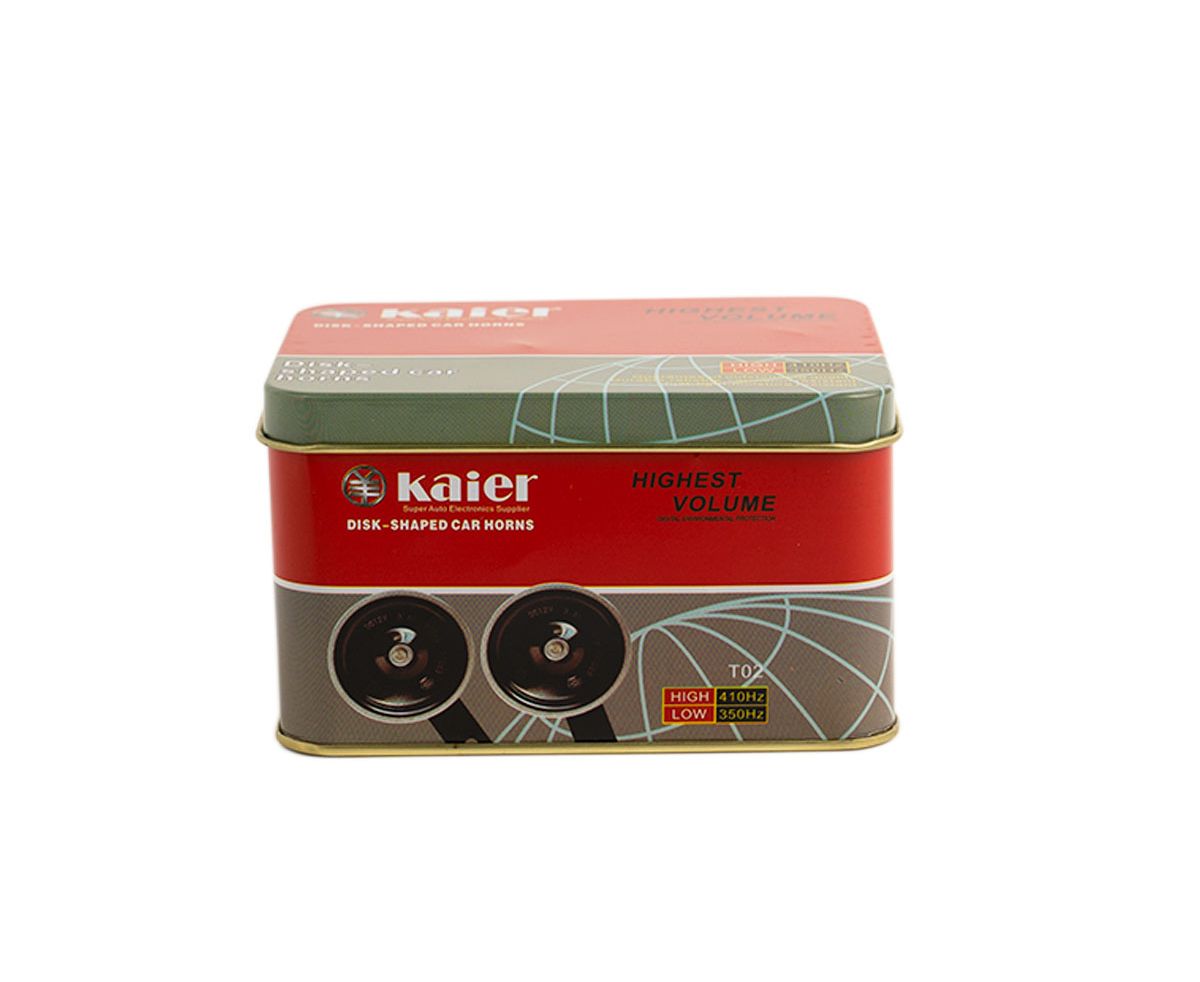 Сигнал ракушка KAIER металл, 2 шт