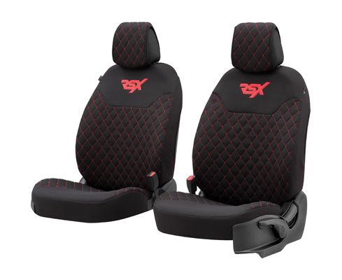 Накидка на сиденье 2 шт OTOM RSX чер/белый