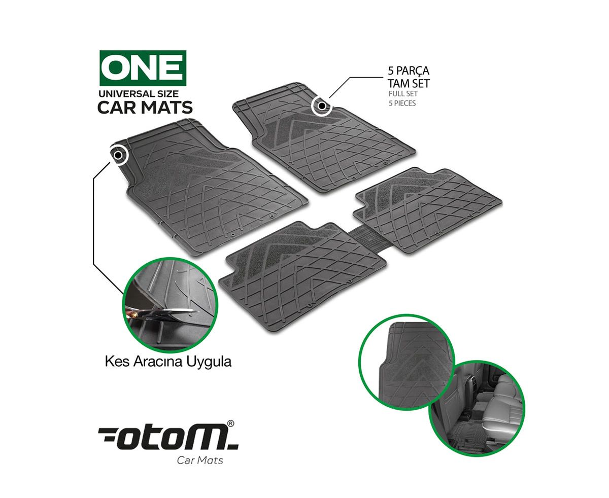 Cumpara  Covoare - Коврики резиновые OTOM ONE универсальные..