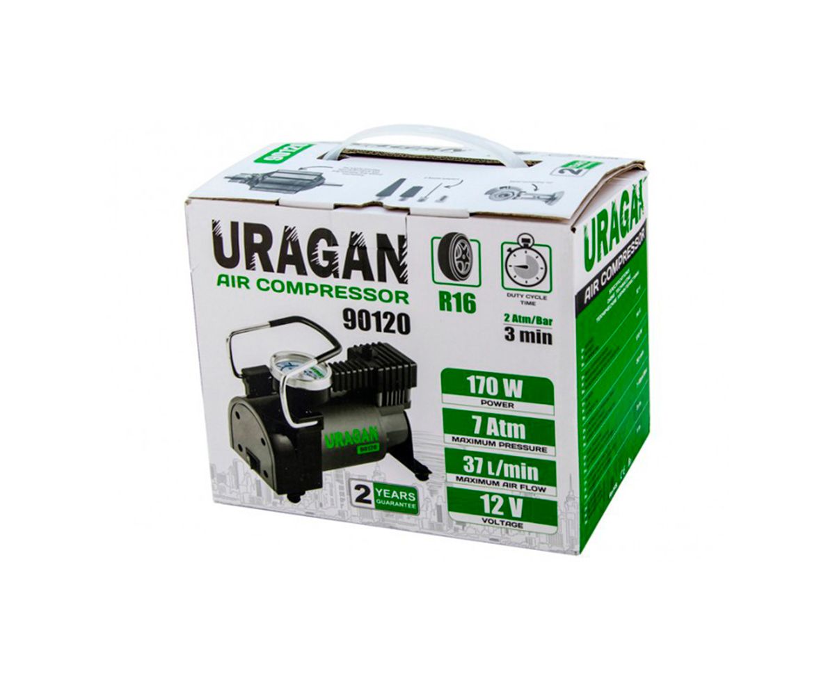 Компрессор металл URAGAN 90120