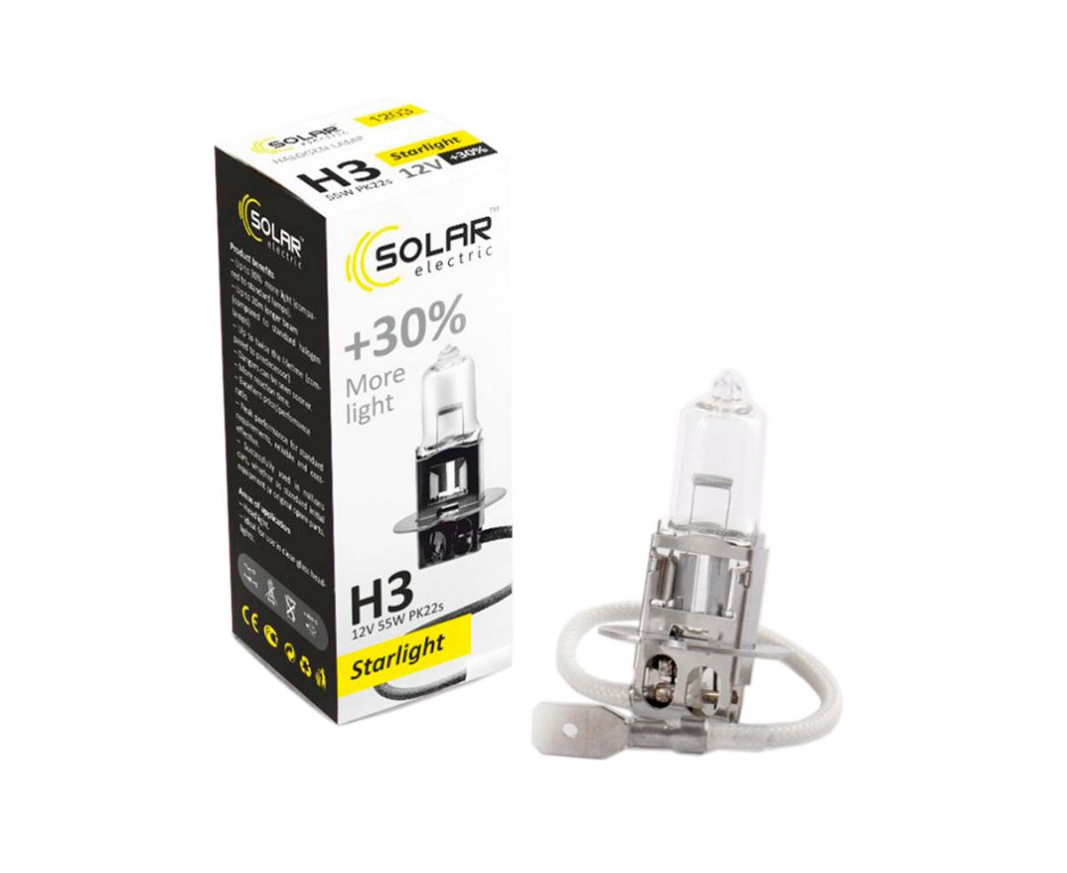 Cumpara  Lămpi - Solar H3 12V 55W PK22s Starlight+30% box..