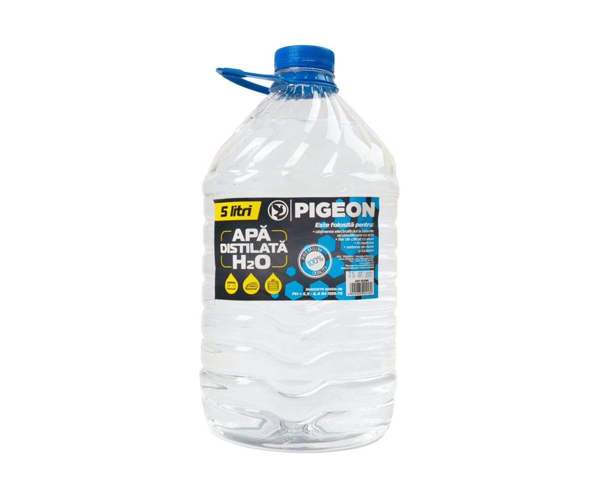 Cumpara  Ingrijire exterior si interior - Вода дистилированная 5л Pigeon..